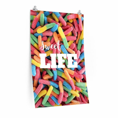 Sweet Life Gummy Candy Poster