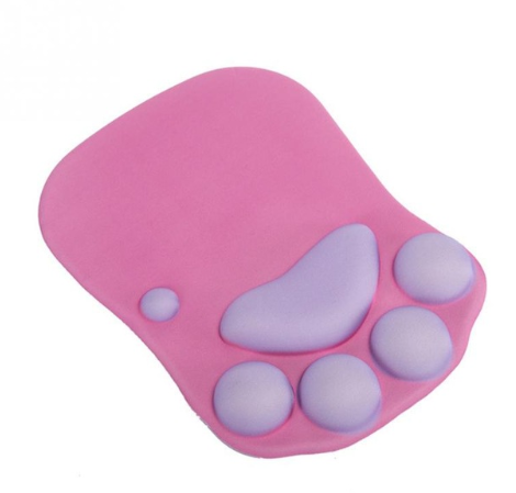 Comfortable Office Desk Cat Paw Wrist Support Mouse Pad