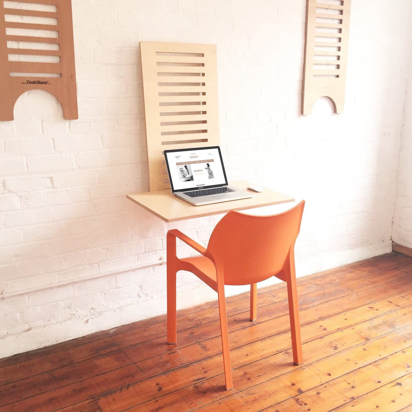 HomeHaven Standing Desk - Adjustable Wall-Mounted Standing Desk