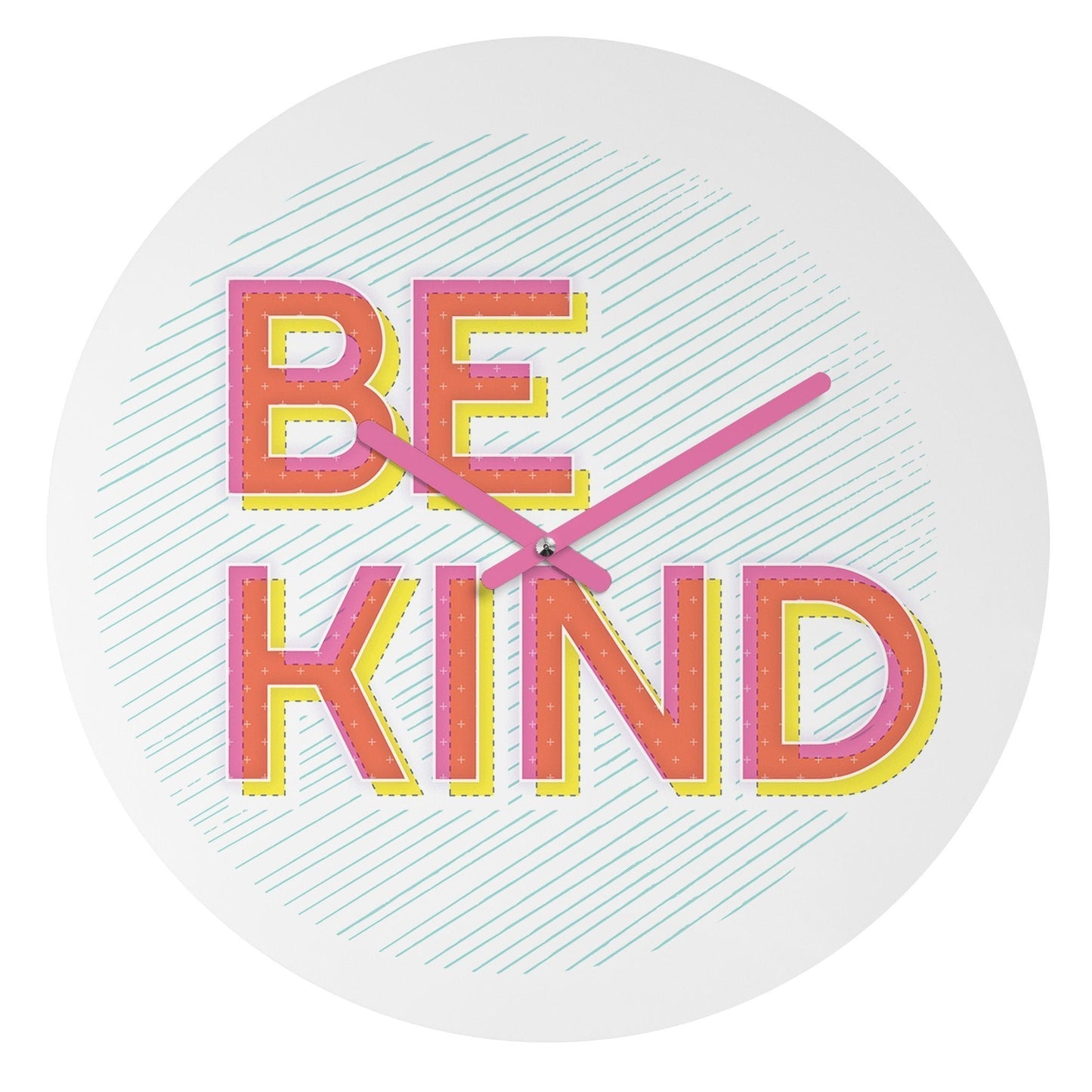 Be Kind Wall Clock