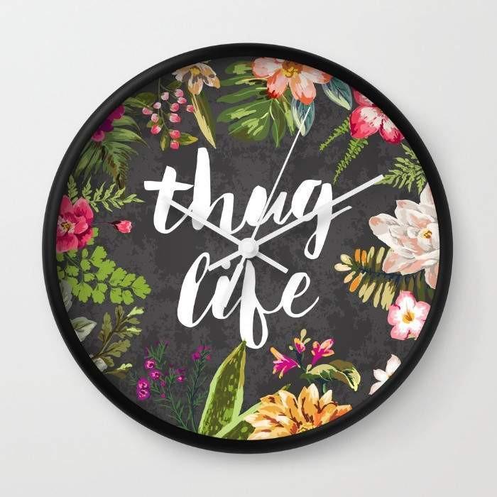 Thug Life Wall clock